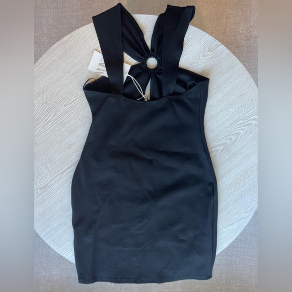 ZARA DRESS WITH METAL RING DETAIL - Picture 6 of 7